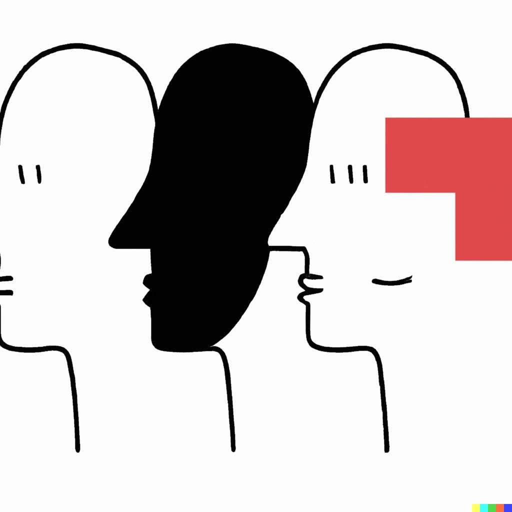 a representation of anxiety, brand mark